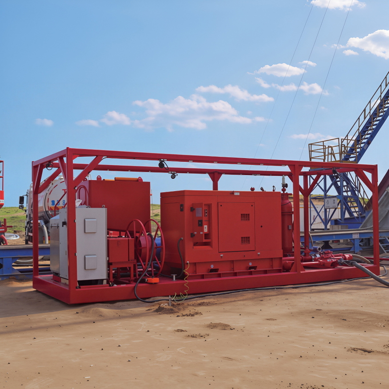 SPH14 7 Foam Slurry Mixing Skid